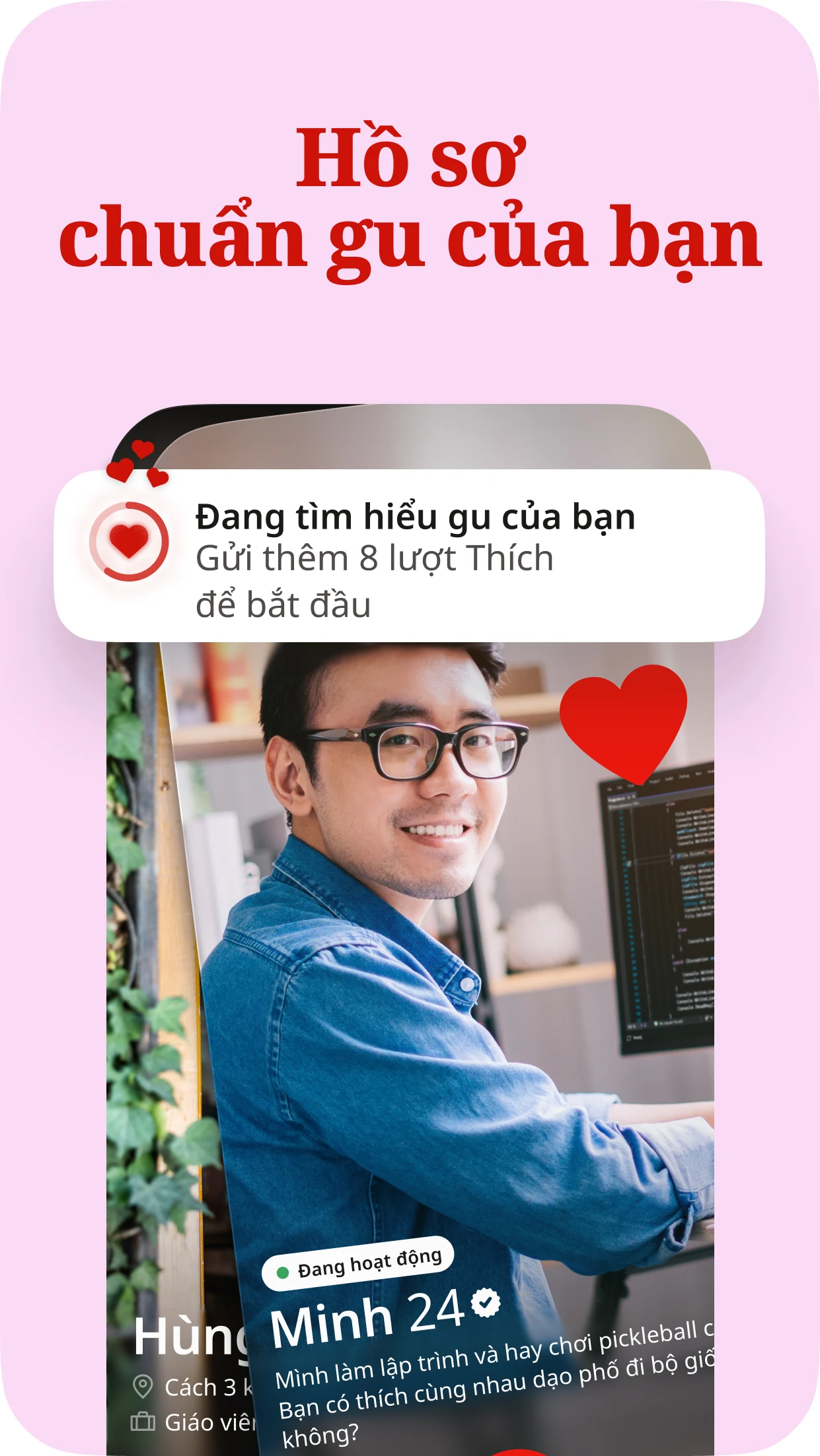 Tinder - kết bạn và hẹn hò screenshot